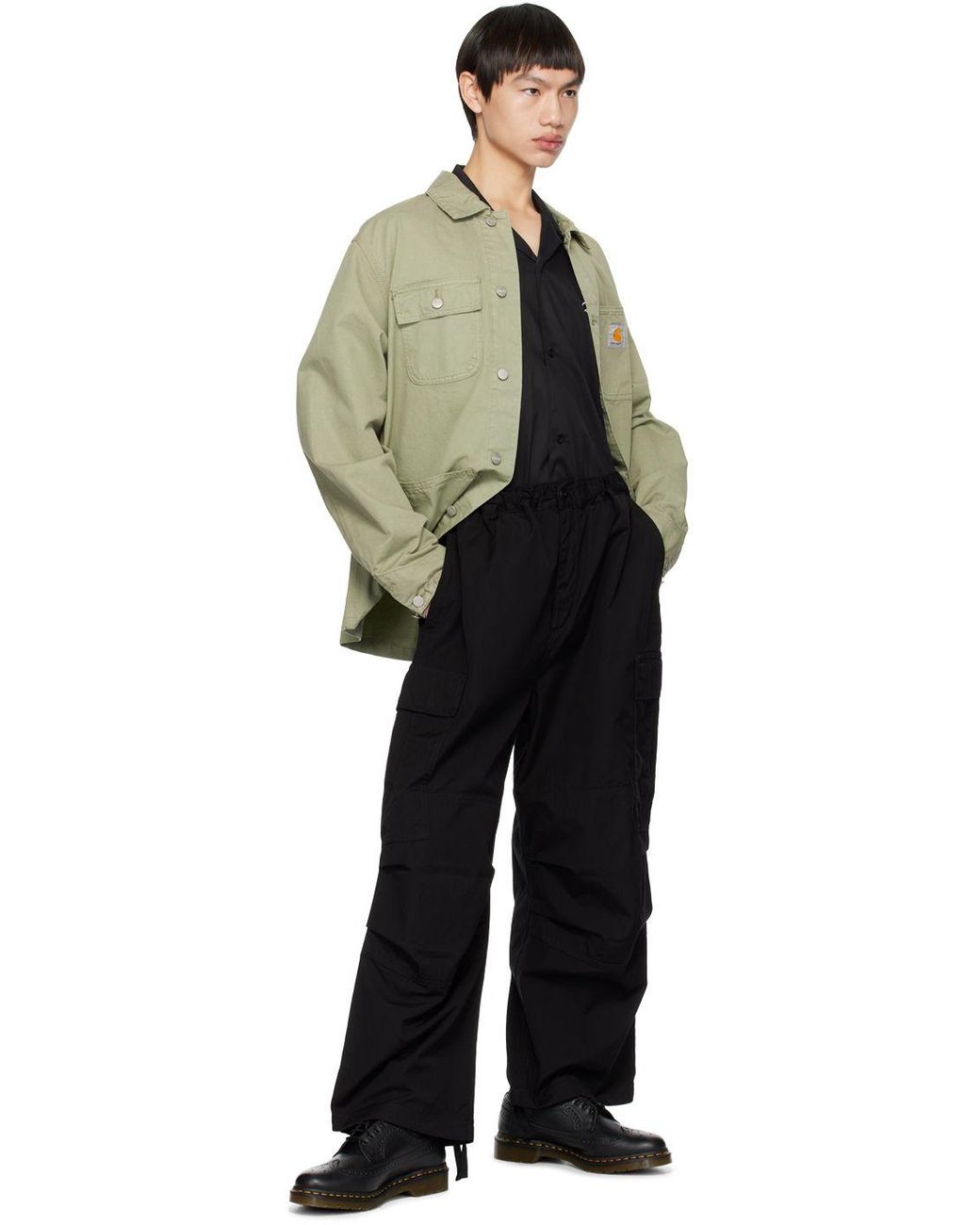 Carhartt WIP Black Delray Shirt for Men | Lyst