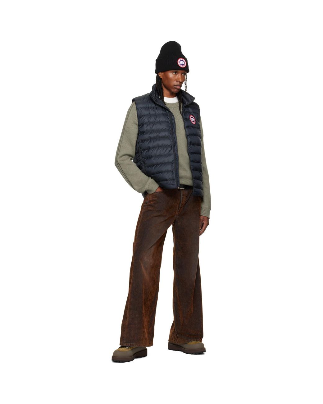 Canada Goose Blue Stratus Down Vest for men