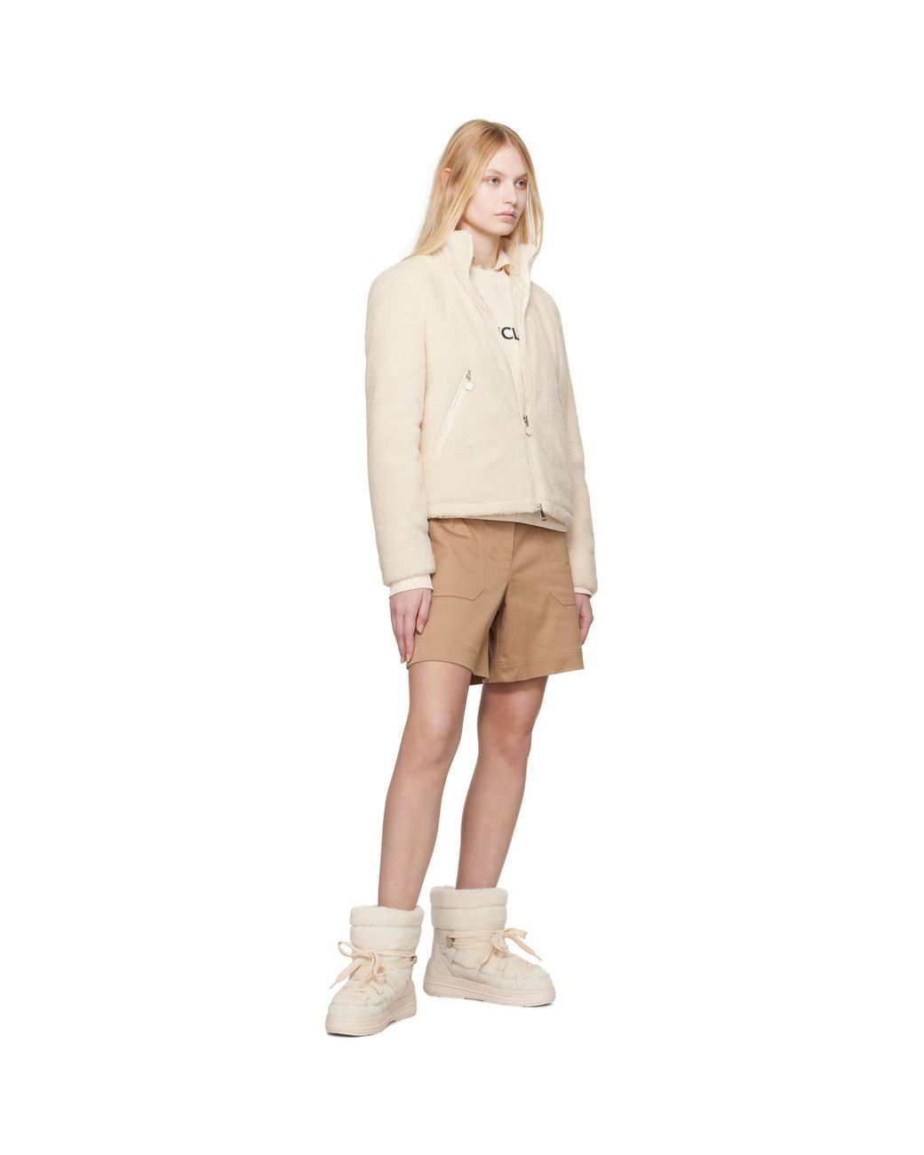 Moncler Natural Off- Insolux Boots
