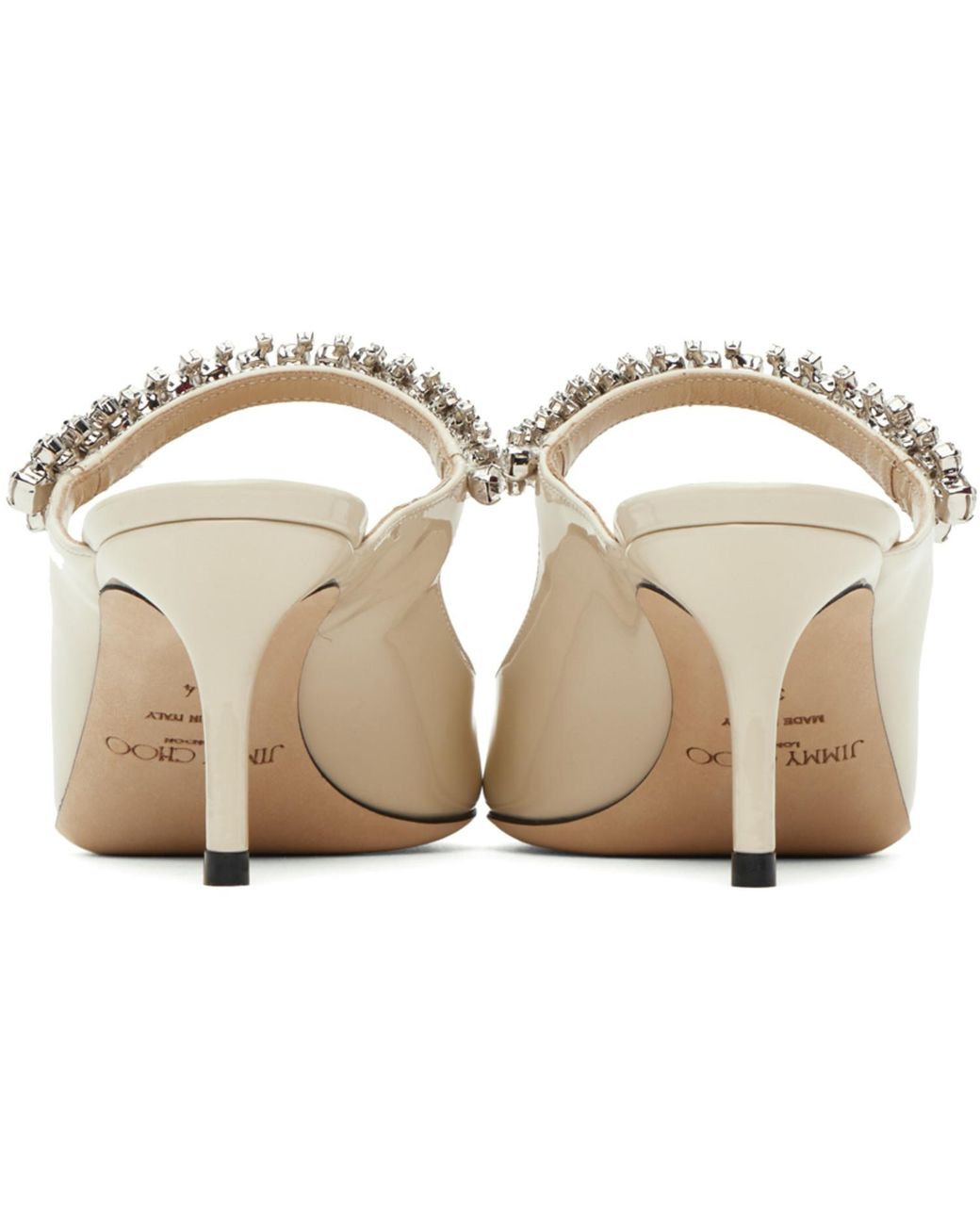 Jimmy Choo Black Off- Bing 65 Heels