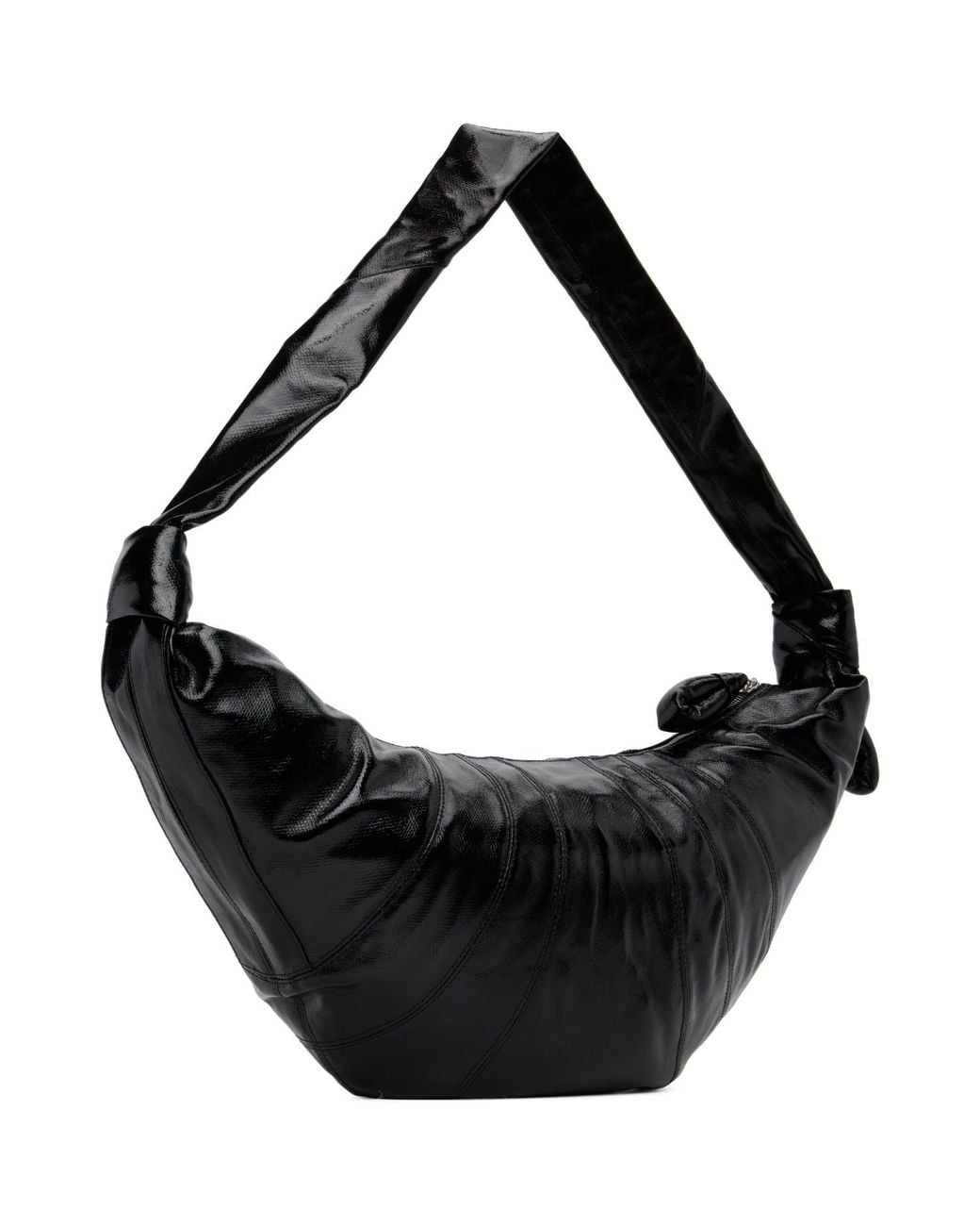 Lemaire Black Large Croissant Bag