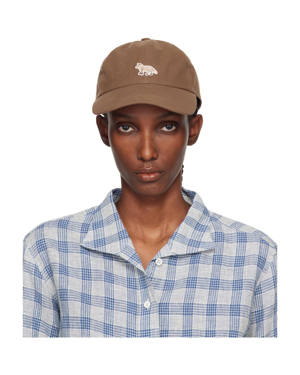 Maison Kitsuné Blue Baby Fox Cap
