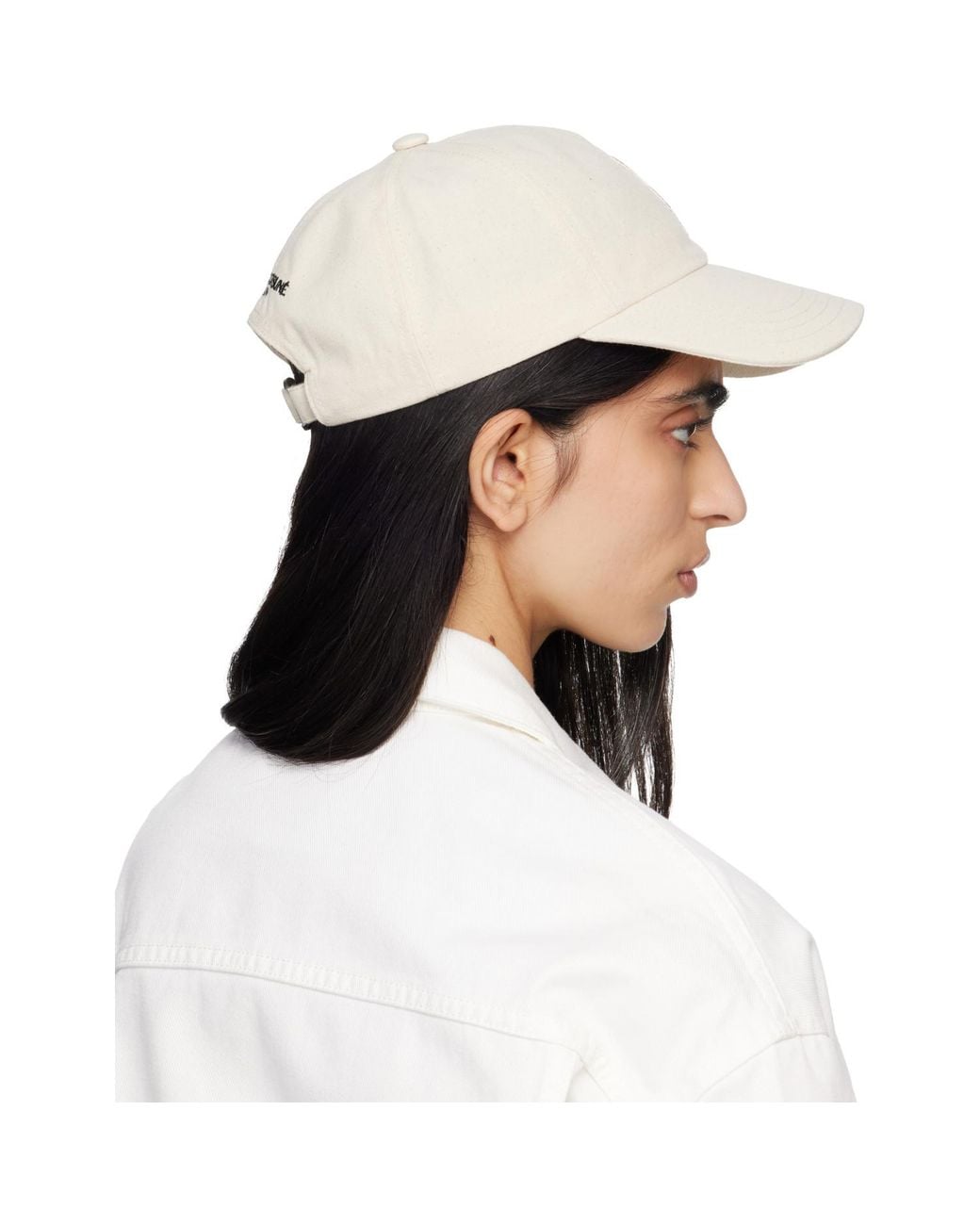 Maison Kitsuné Natural Dressed Fox Cap