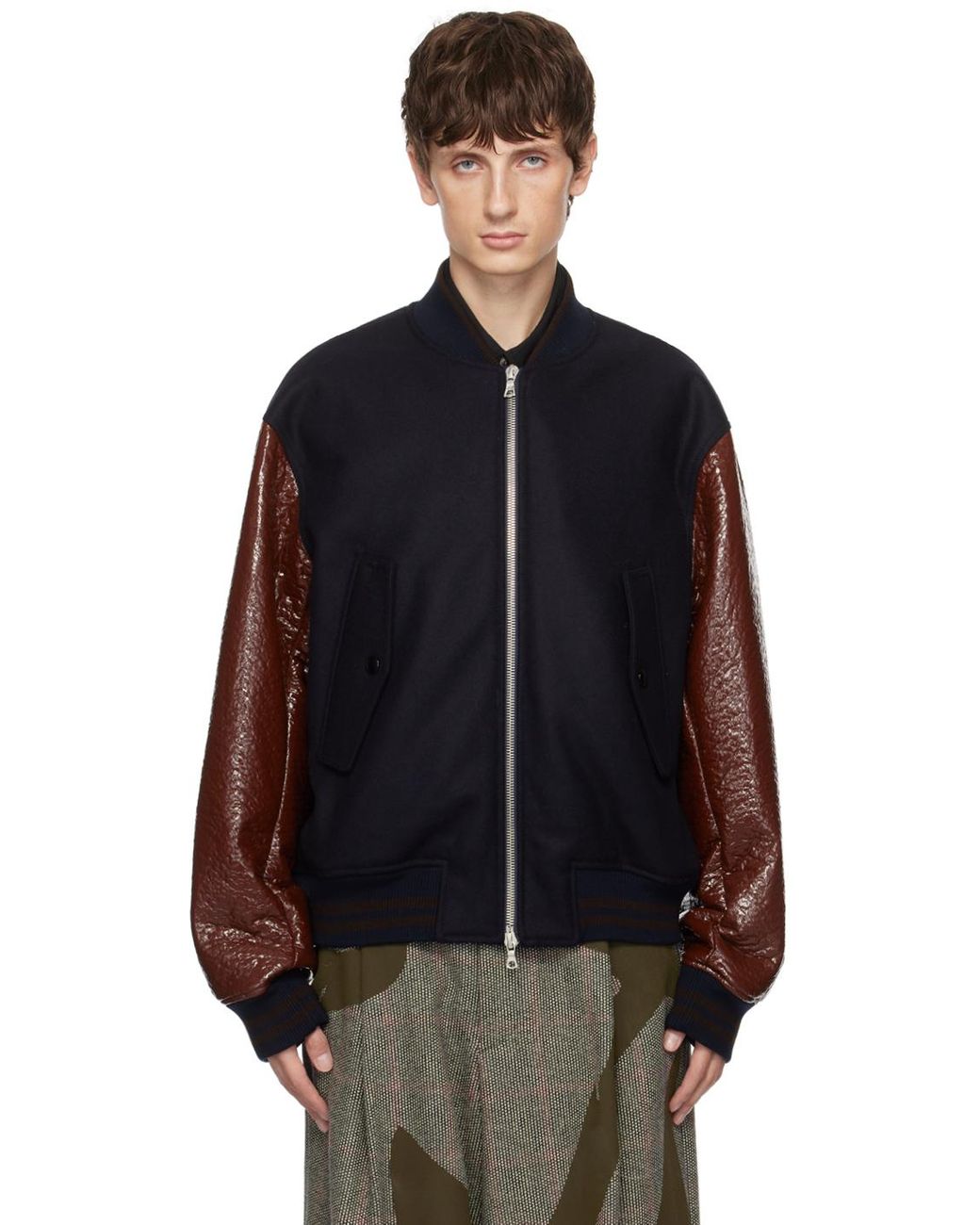 Dries Van Noten Verso Bomber Jacket