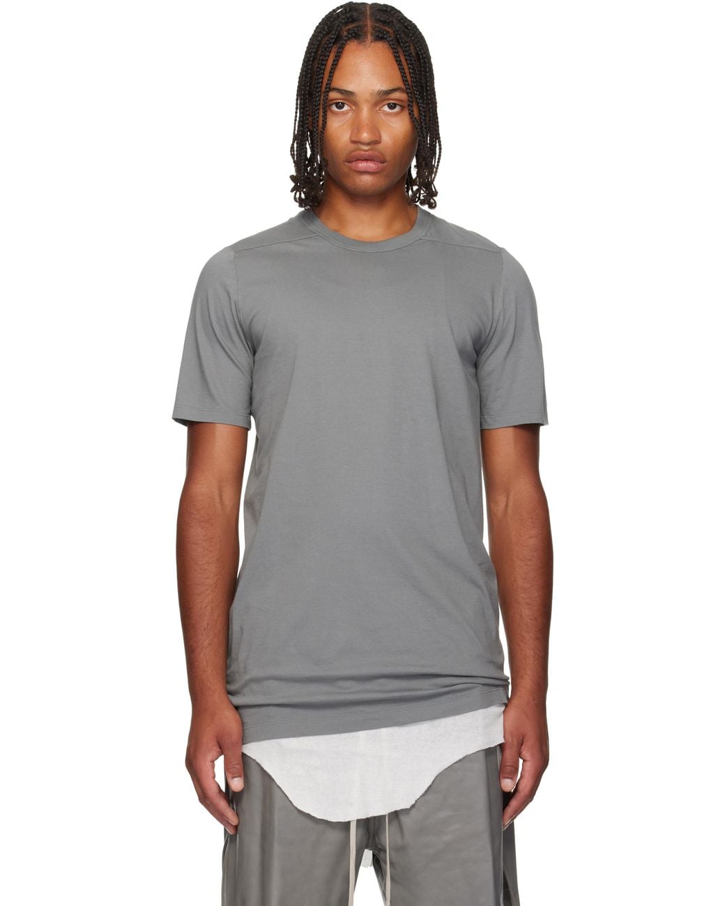 Rick Owens Concordians Level T-Shirt in Black for Men | Lyst