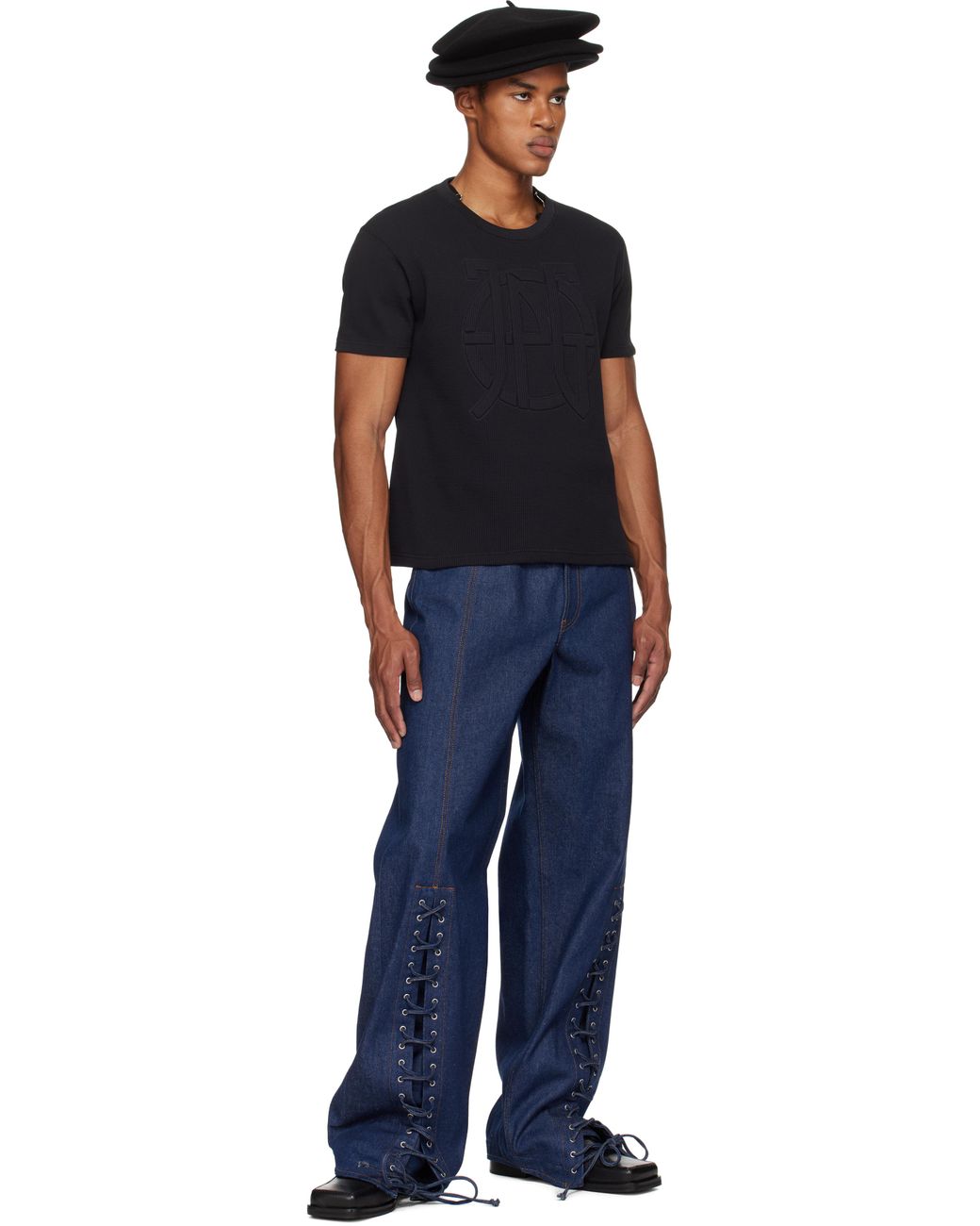 Jean Paul Gaultier 'The Oversized Jpg' T-Shirt in Black for Men | Lyst