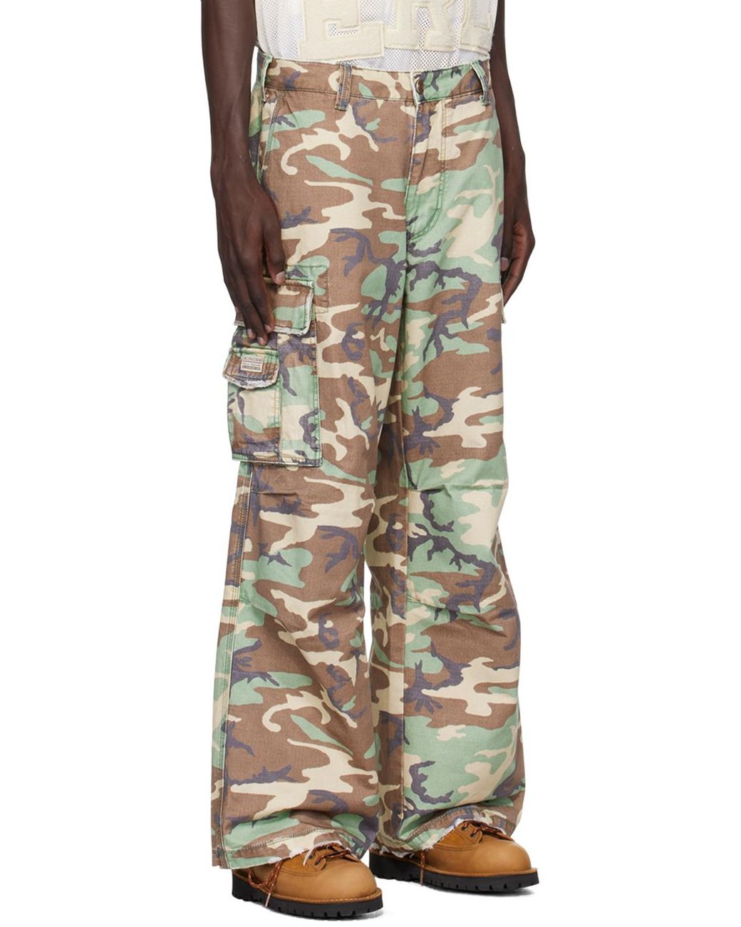 パンツ ERL Camocargopants ERL Camo Cargo Pants for Men | Lyst