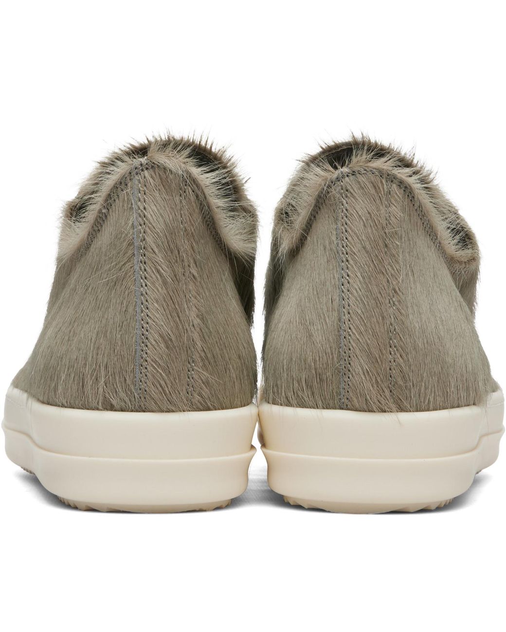Rick Owens Gray Tower Low Sneaks Sneakers for men