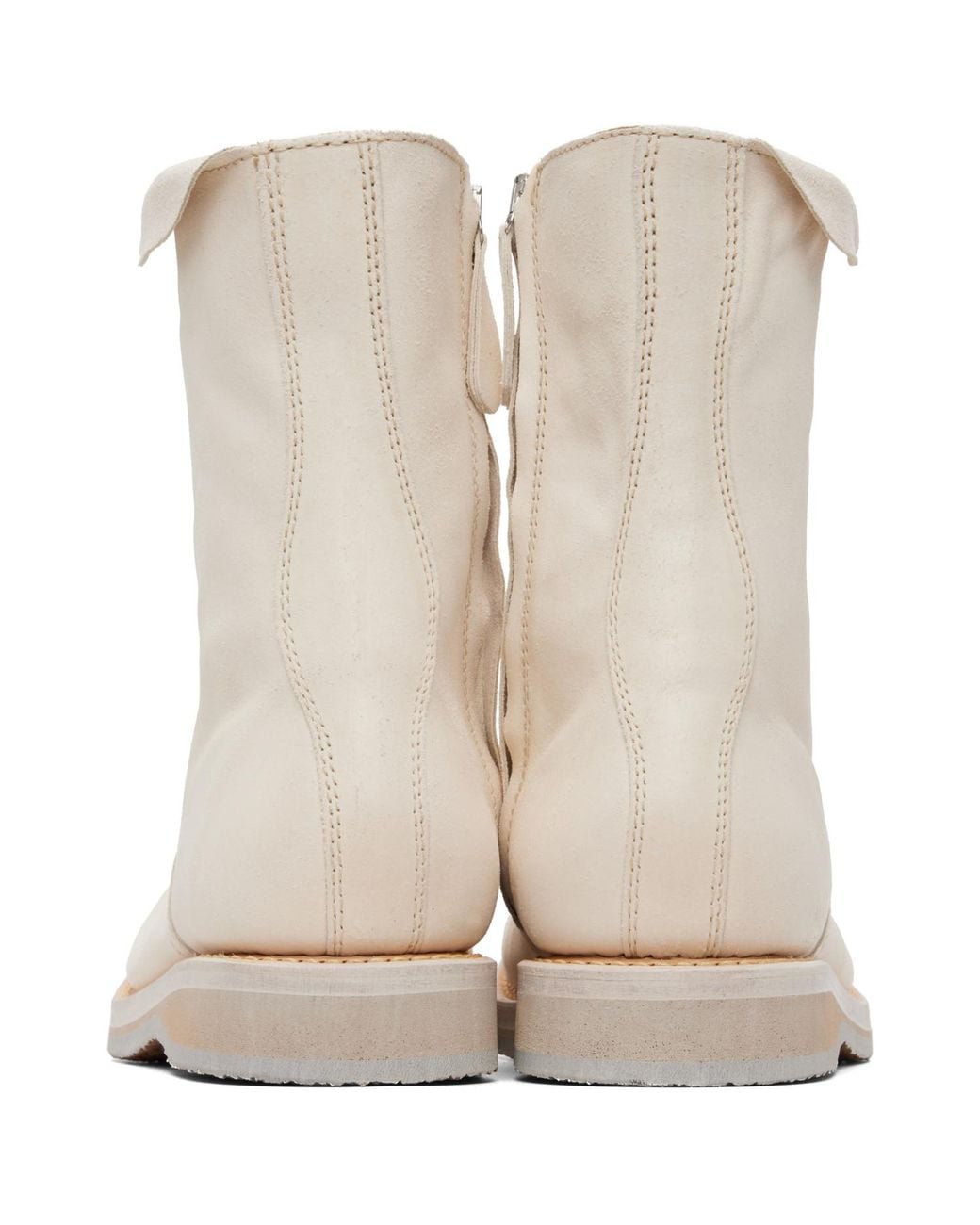 Our Legacy Natural Off- Moto Boots for men