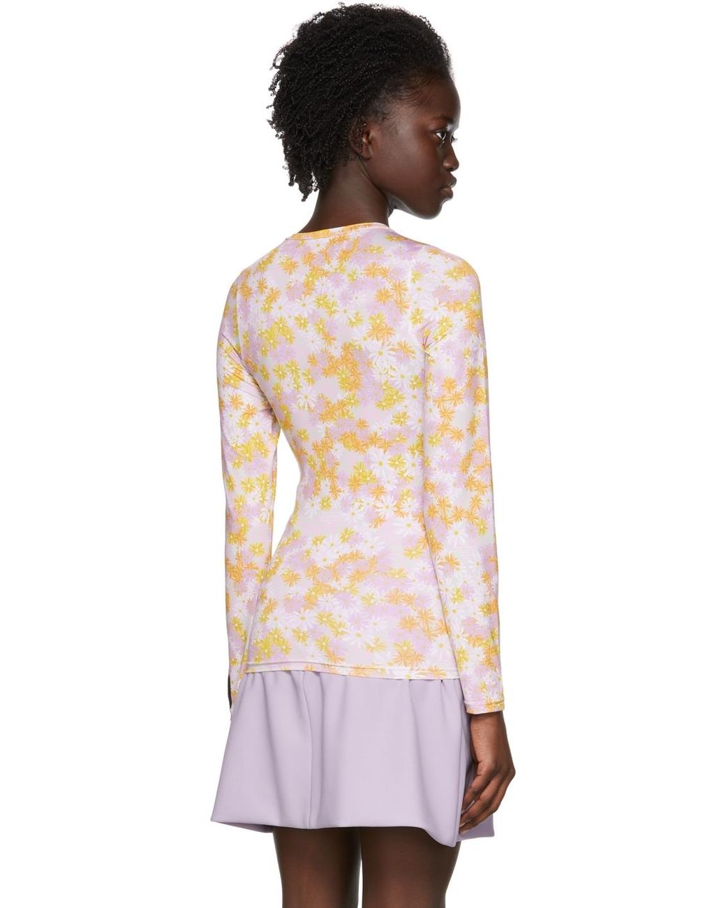 ROKH Multicolor Polyester T-shirt