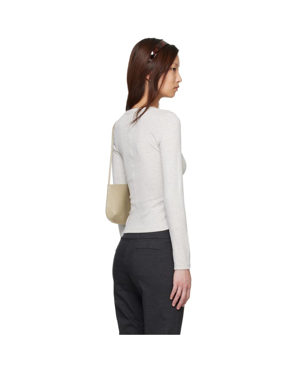 Flore Flore Black Dewi Longsleeve T-Shirt