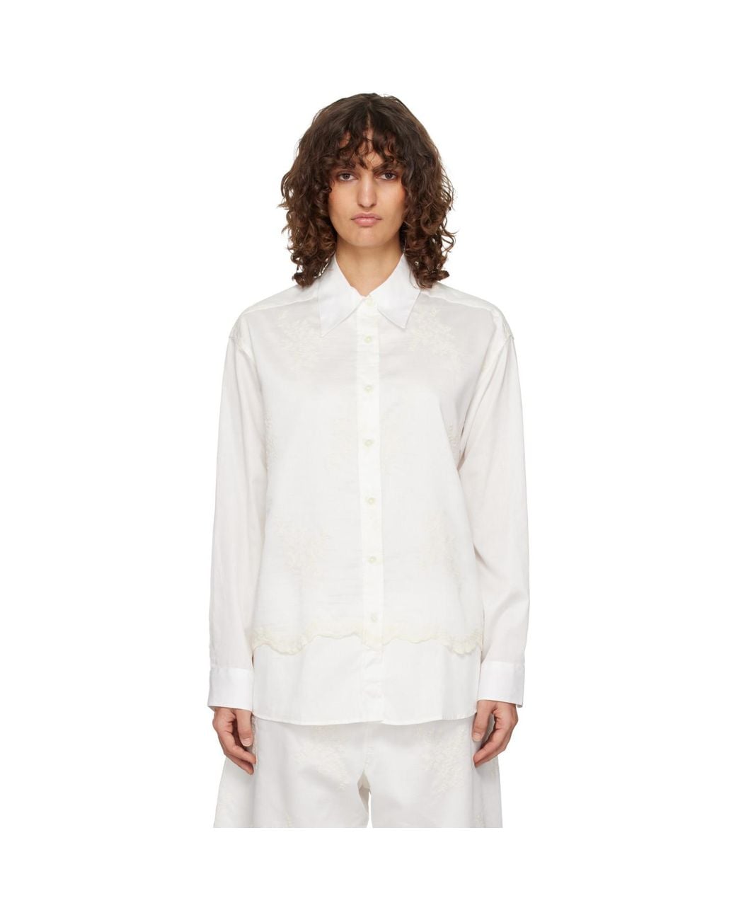 Our Legacy White Precious Shirt