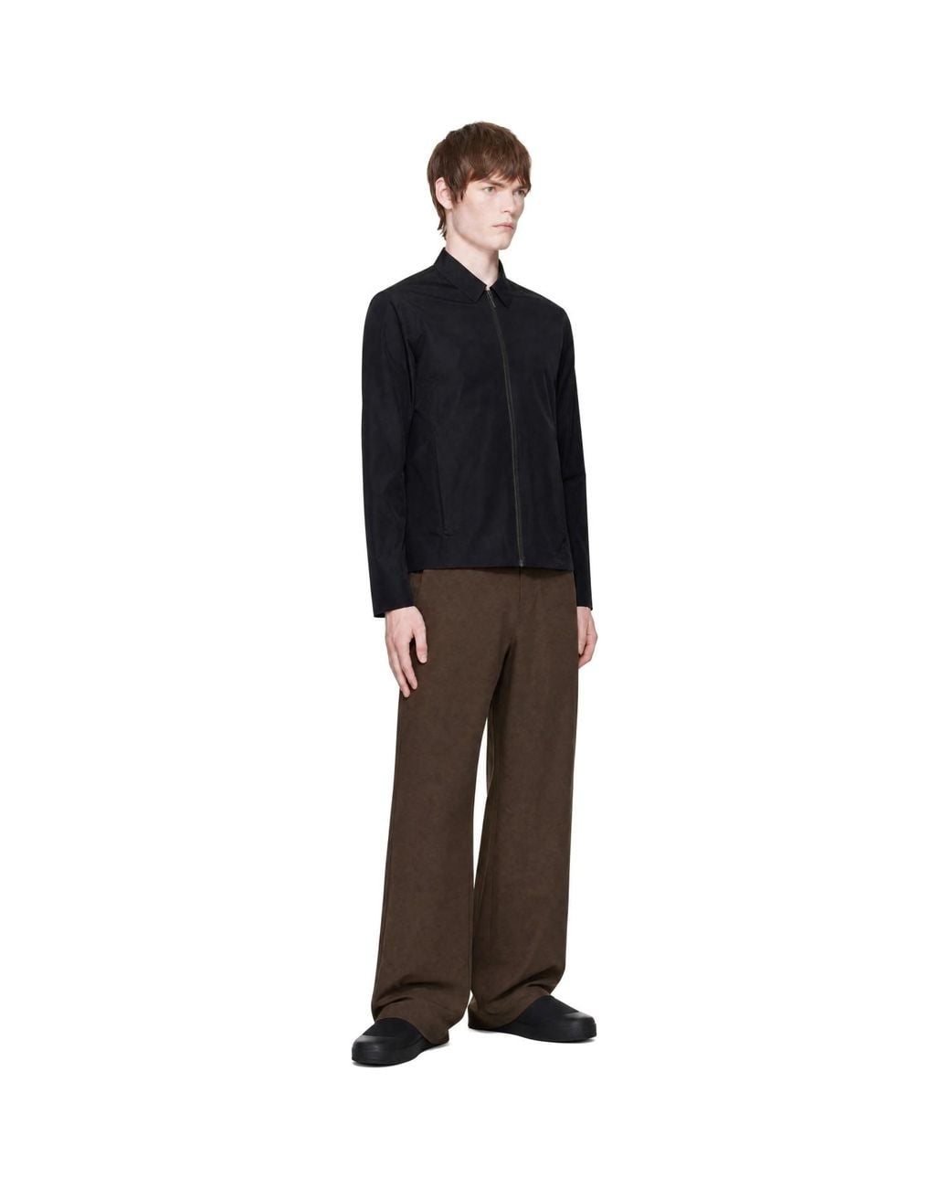 Veilance Black Centroid Jacket for men