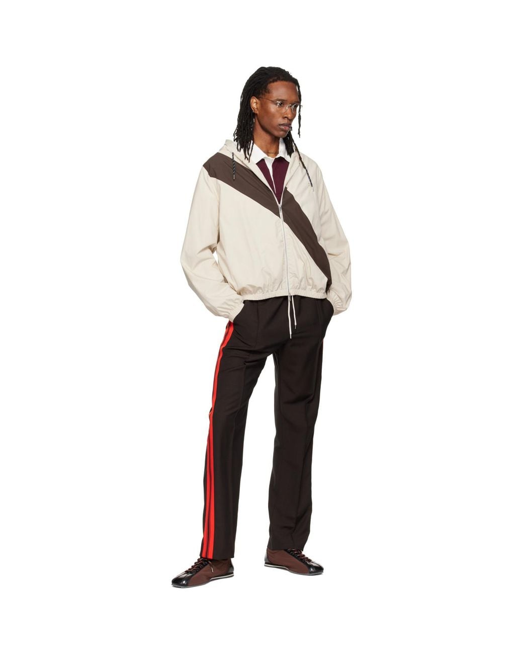 Wales Bonner Black Energy Trousers for men