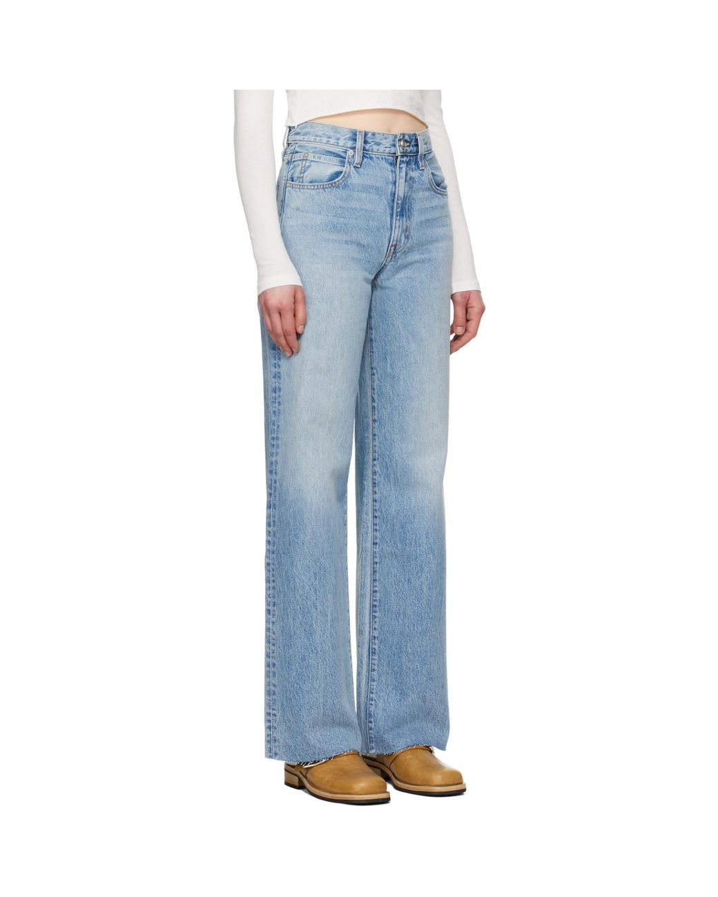 SLVRLAKE Denim Blue Grace Jeans