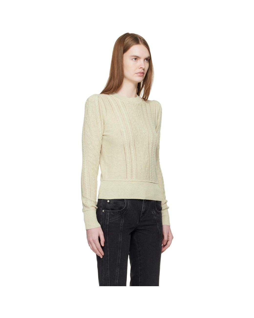 Isabel Marant Natural Off- Kayln Sweater