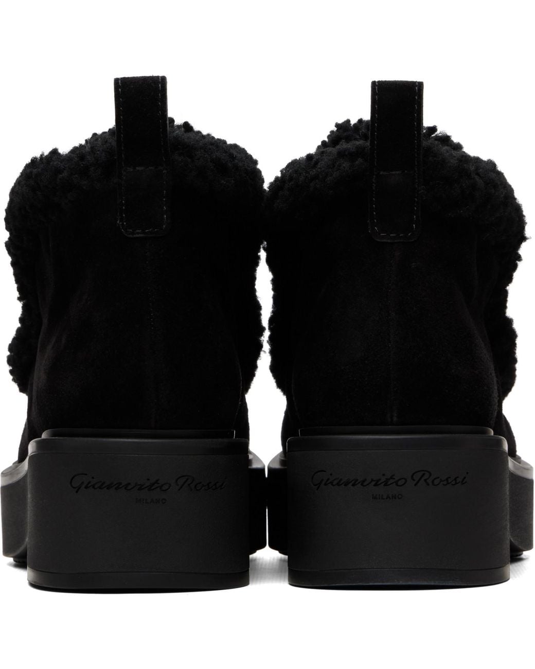 Gianvito Rossi Black Yari Boots