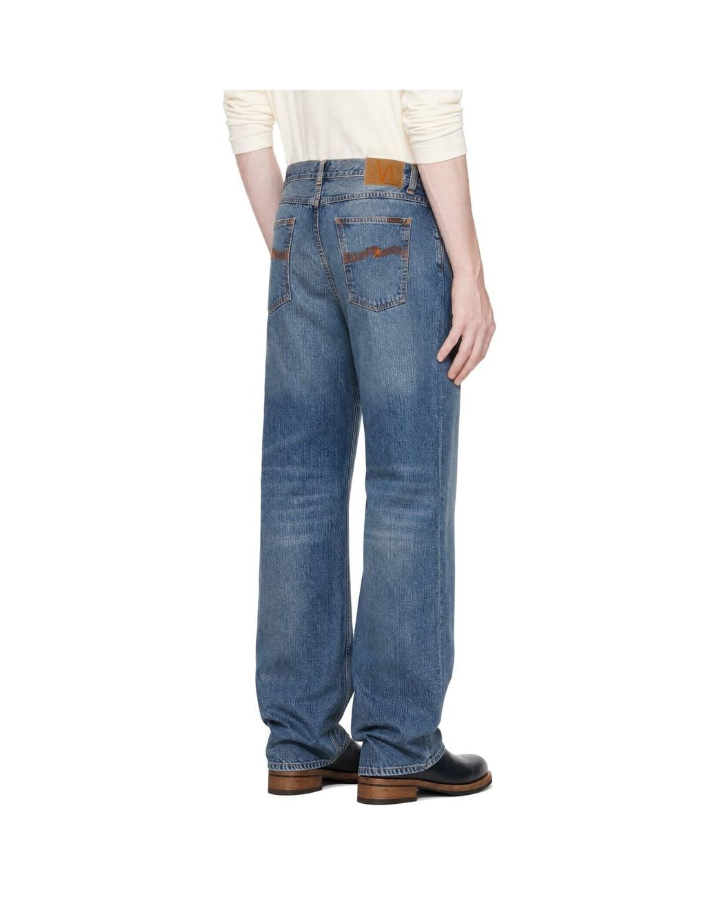 Nudie Jeans Blue Tuff Tony Jeans for men