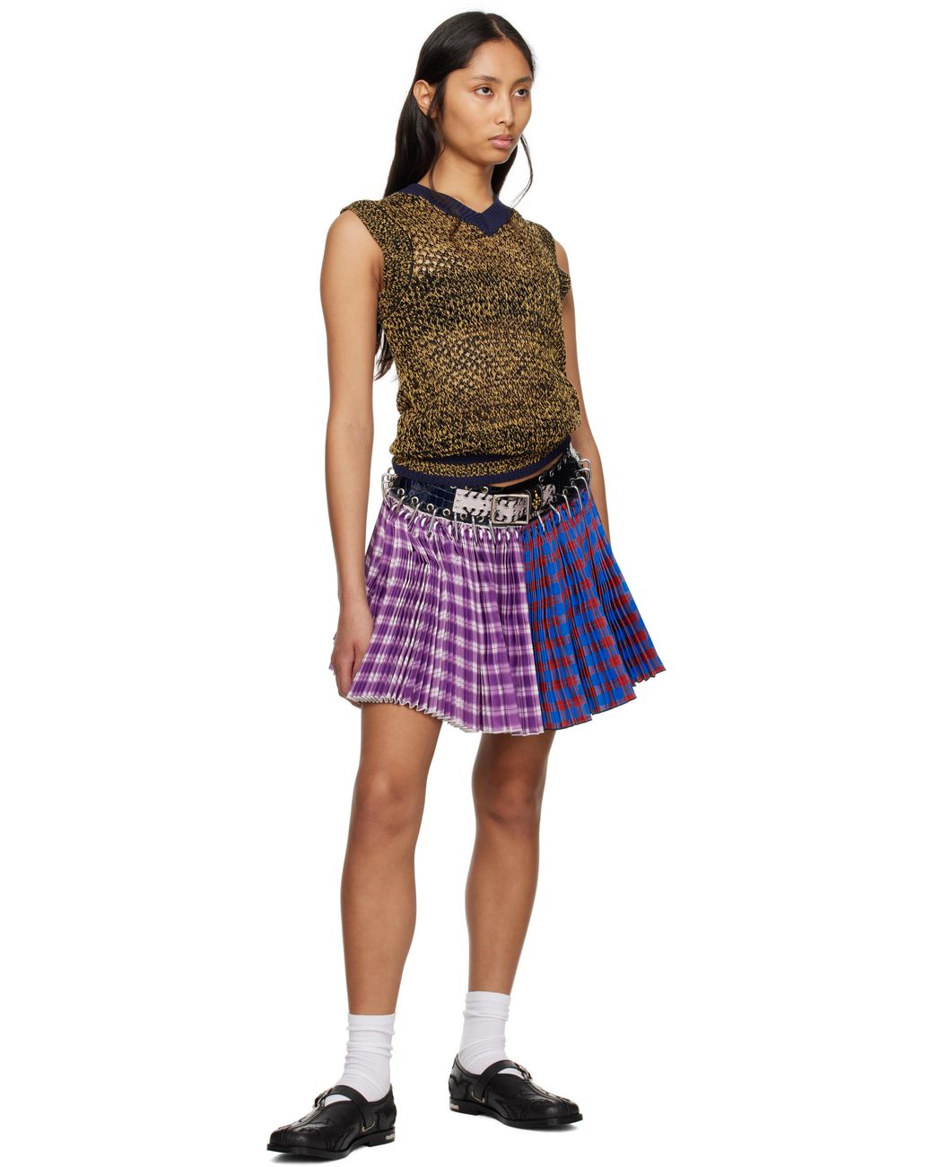 Toga Black Leather Loafers