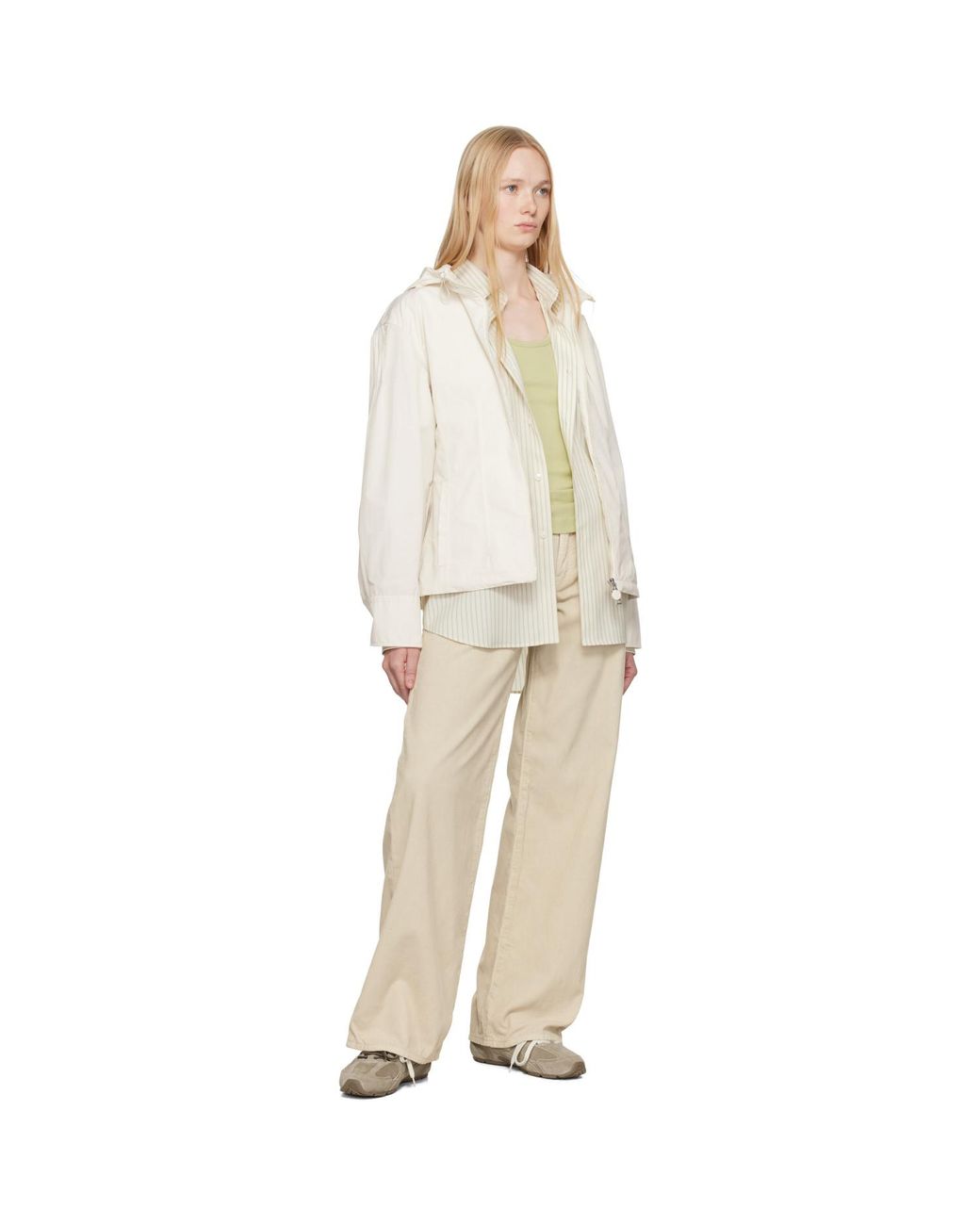 Moncler Natural Off- Pau Jacket