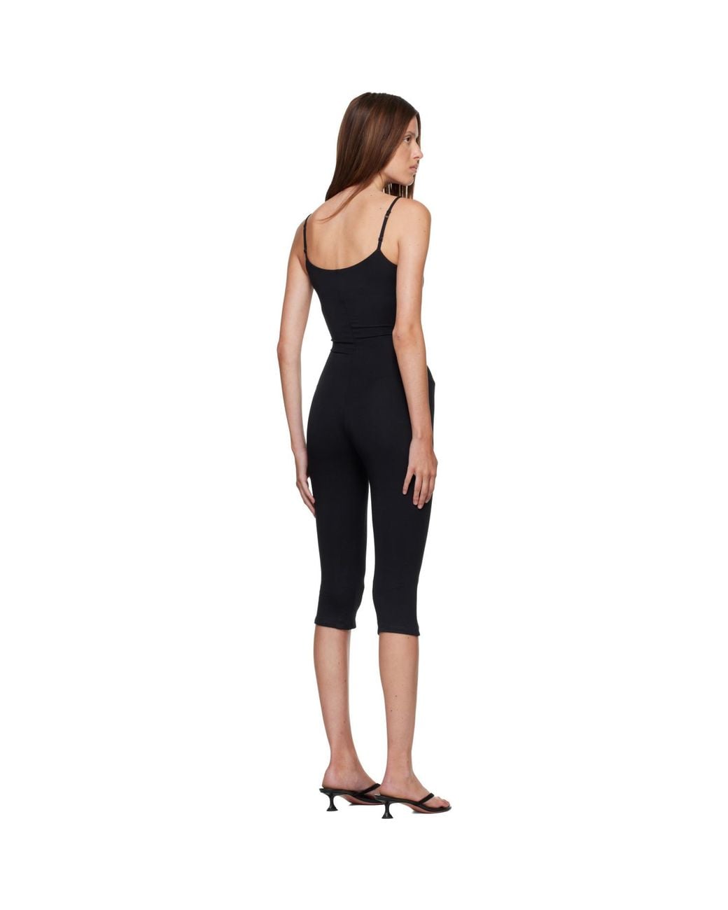 Skims Blue Smooth Layers Capri Catsuit