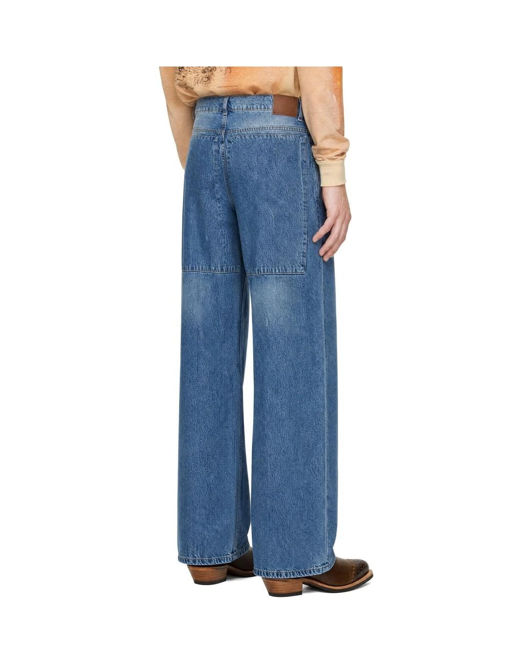 Our Legacy Blue Third Cut Jeans for men