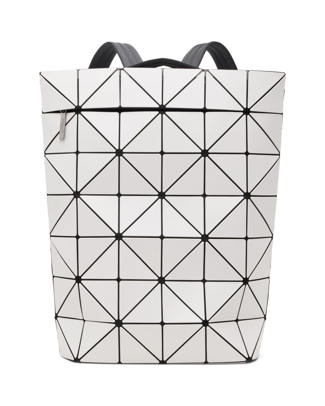 Issey Miyake Gray Off- Blocky Backpack for men
