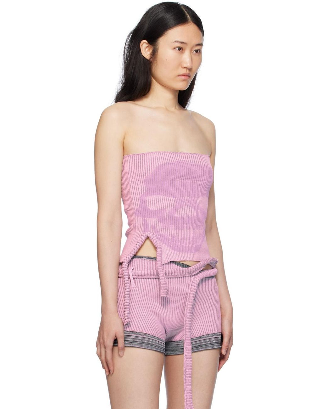 skull tube top