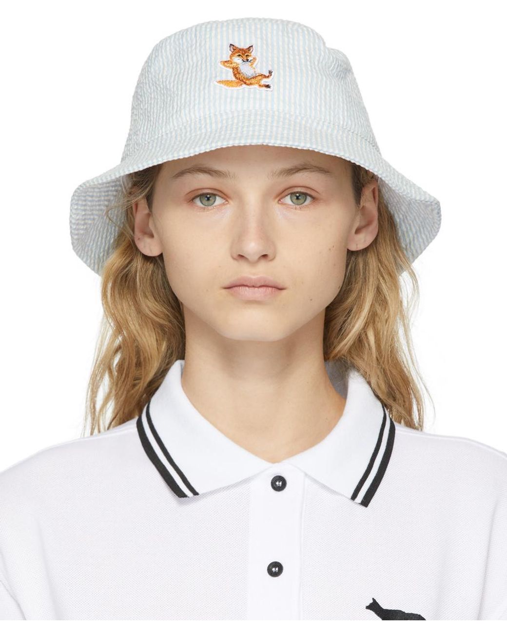 Blue Chillax Fox Bucket Hat | Lyst
