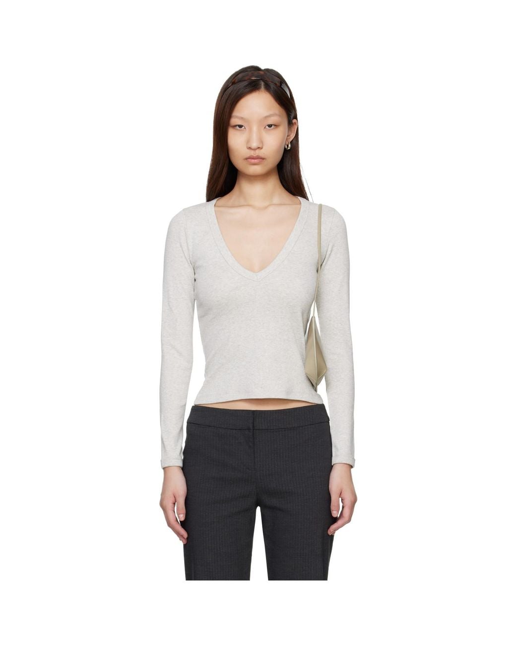 Flore Flore Black Dewi Longsleeve T-Shirt