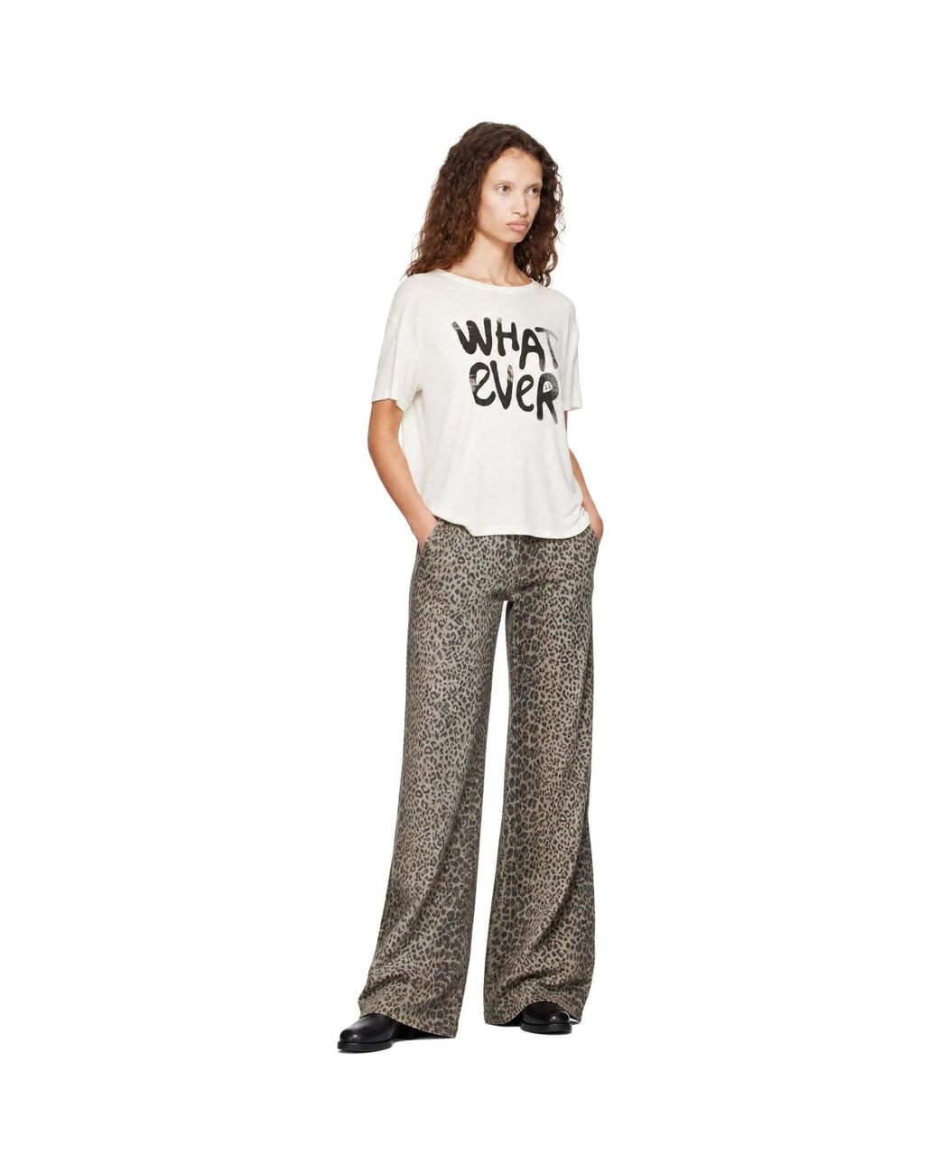 R13 Multicolor Jane Jeans