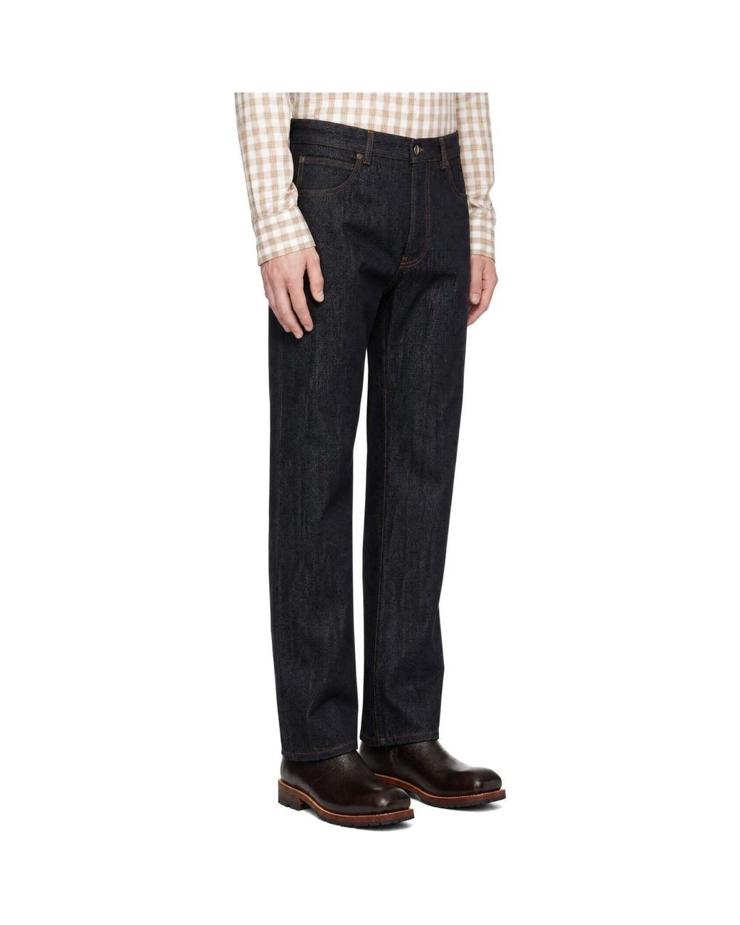 Carter Young Blue Selvedge Tate Jeans for men