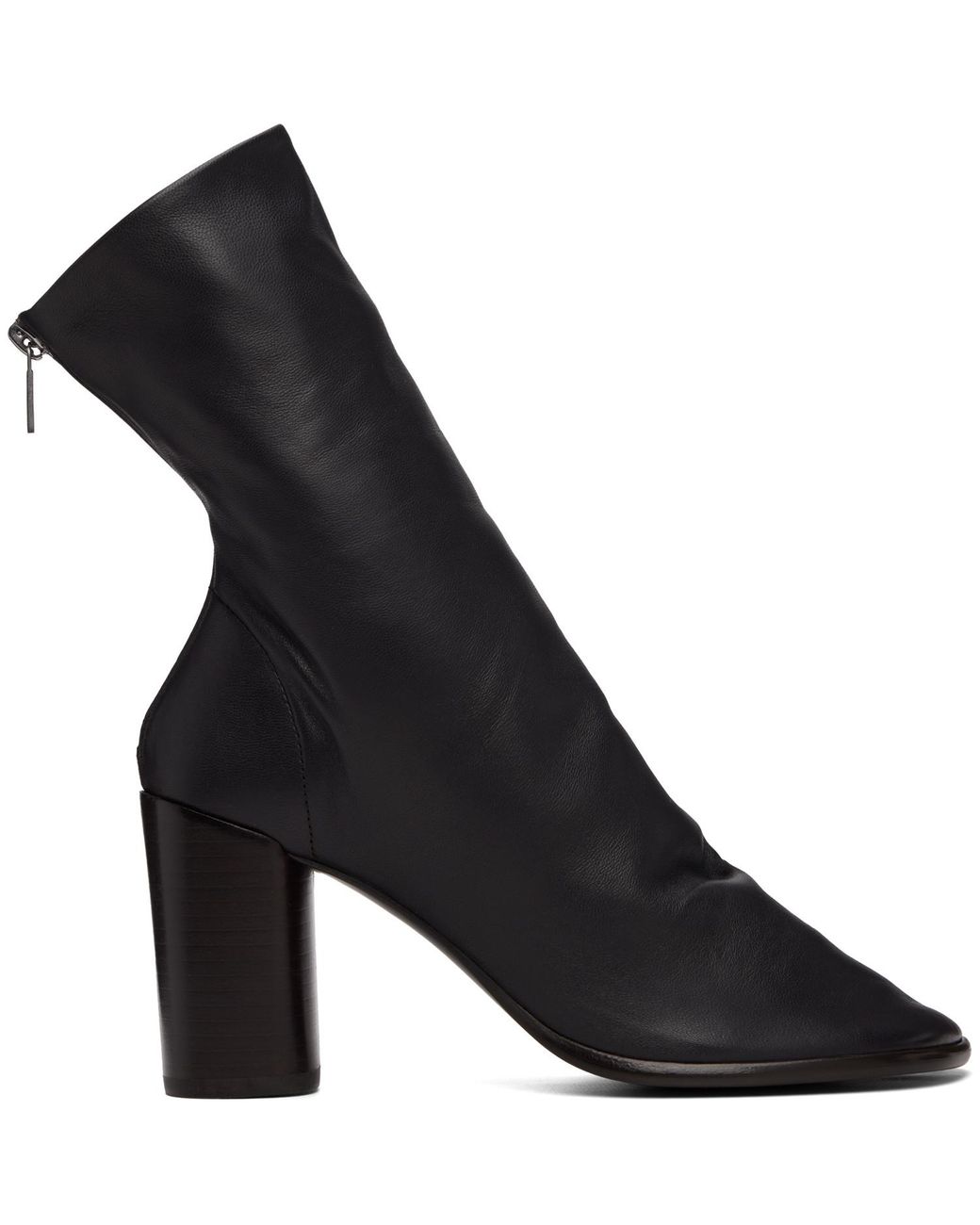 Lemaire Black Glove Ankle Boots