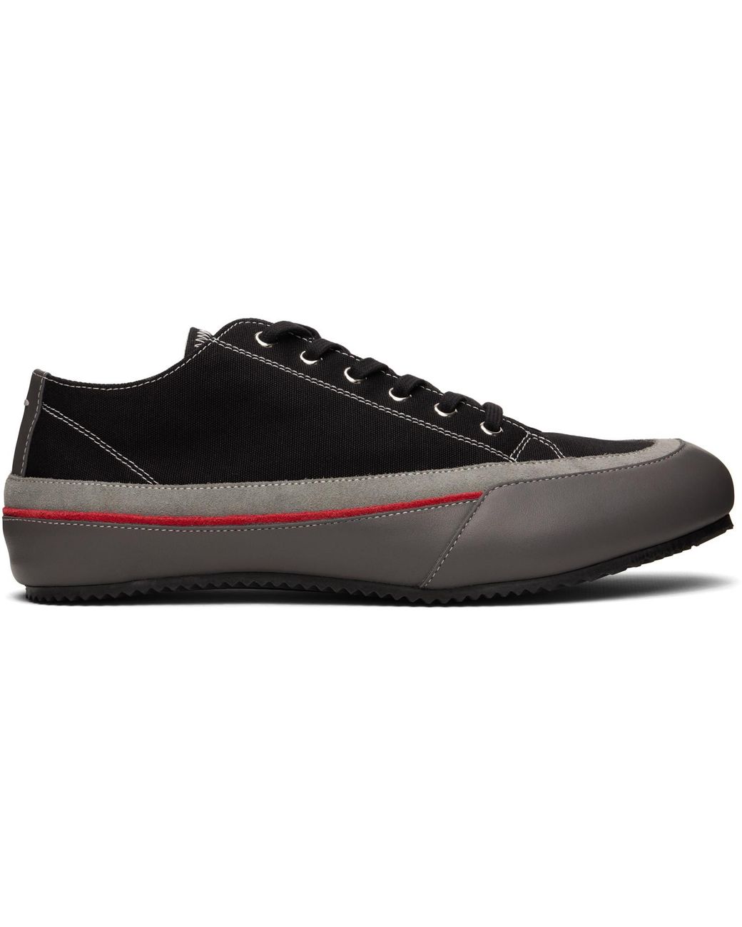 Maison Margiela Black Traveler Sneakers for men