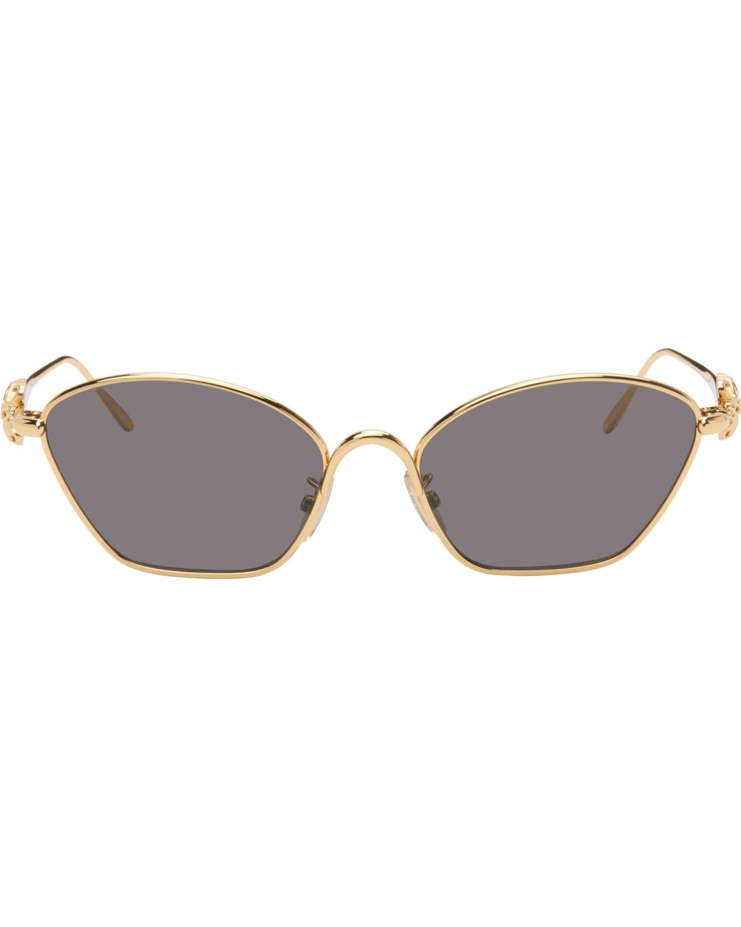 Loewe Gray Anagram Cat-Eye Sunglasses