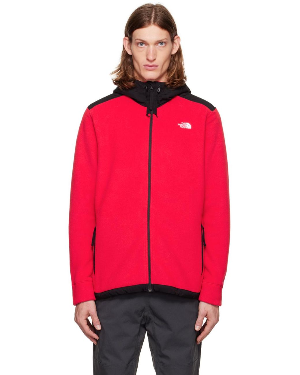 The North Face Alpine Polartec 200 Jacket in Red for Men | Lyst UK