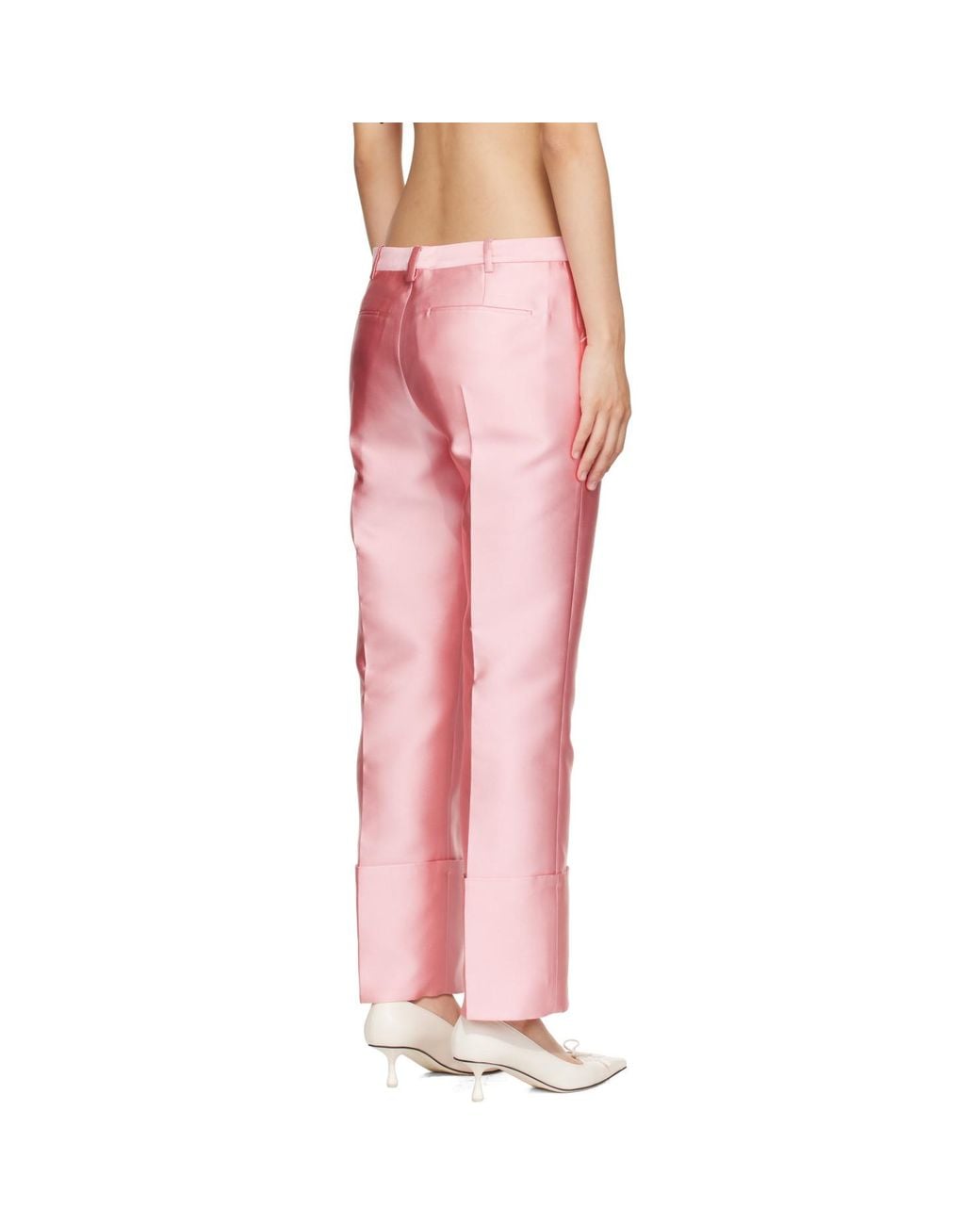 Calvin Klein Pink Eva Trousers