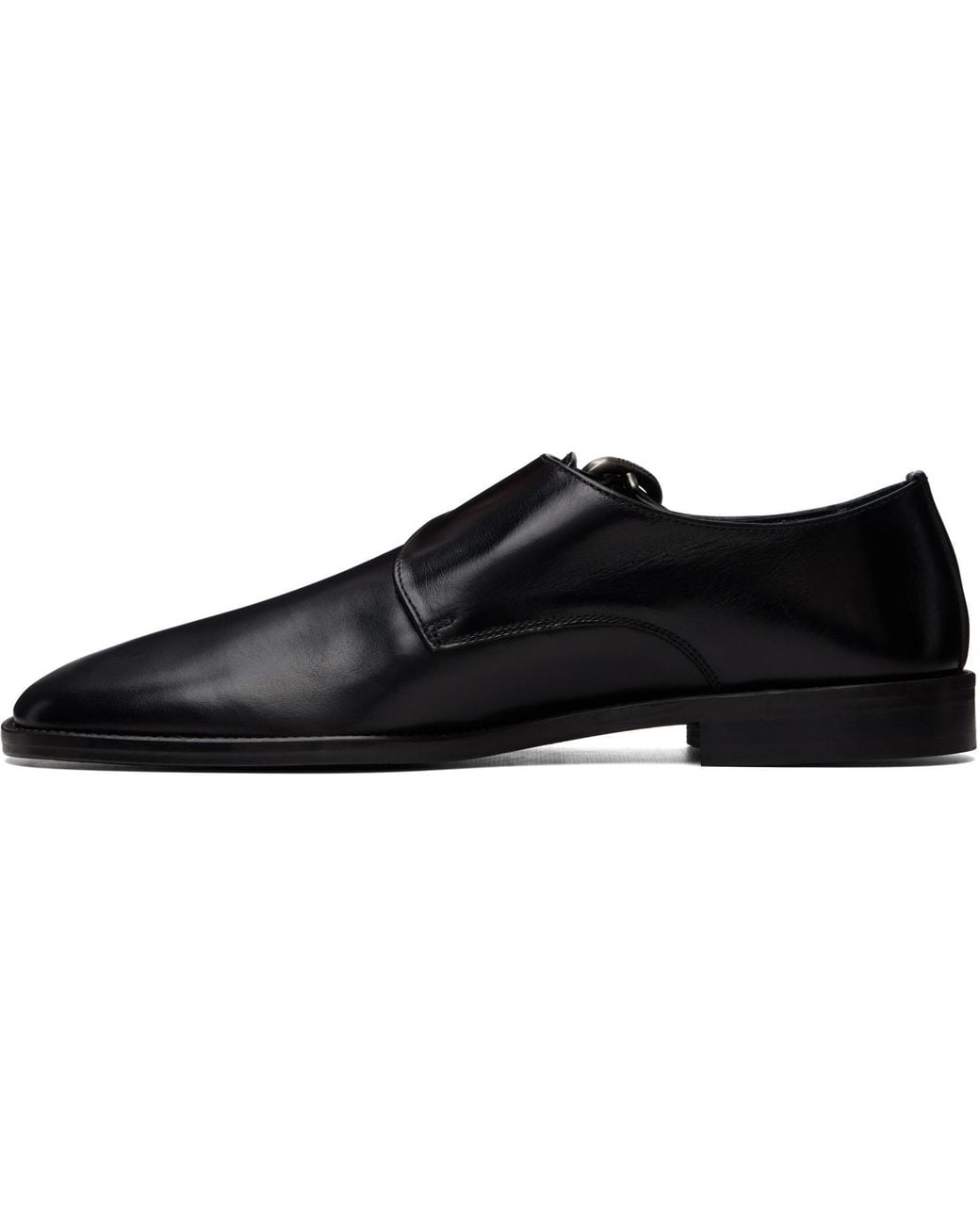 Hereu Black Cintre Monkstraps for men