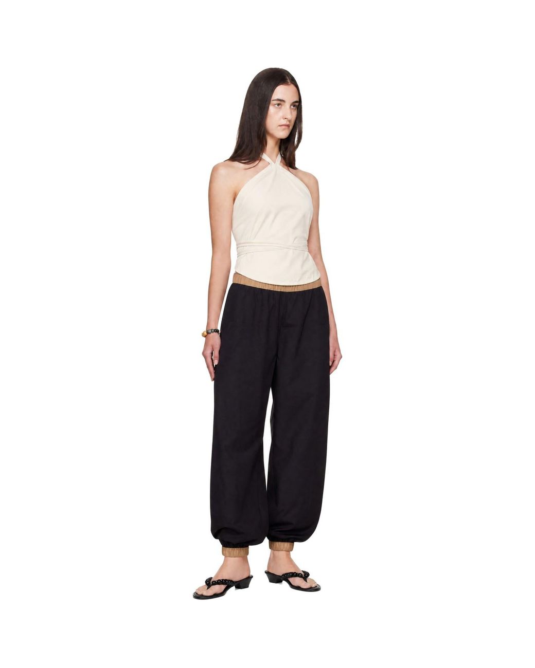 Baserange White Off- Mar Top