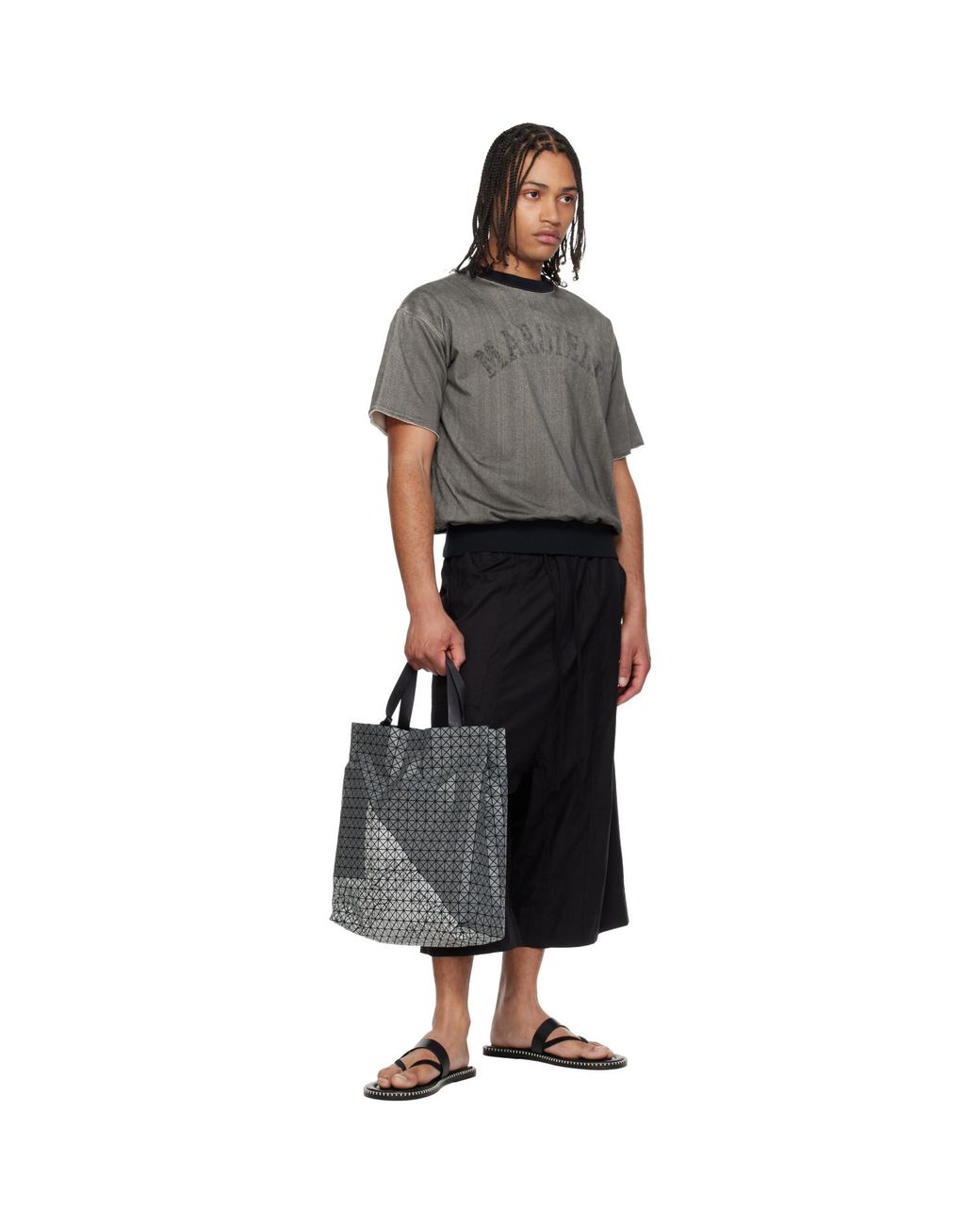 Issey Miyake Black Cart S Autobahn Tote for men