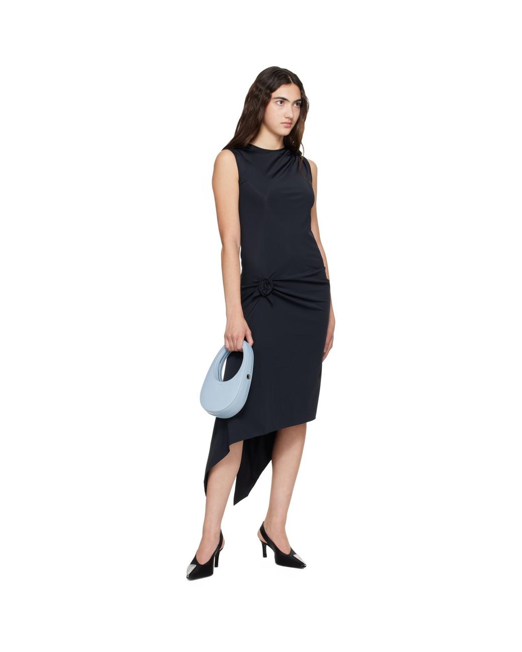 Coperni Blue Crossbody Mini Swipe Bag