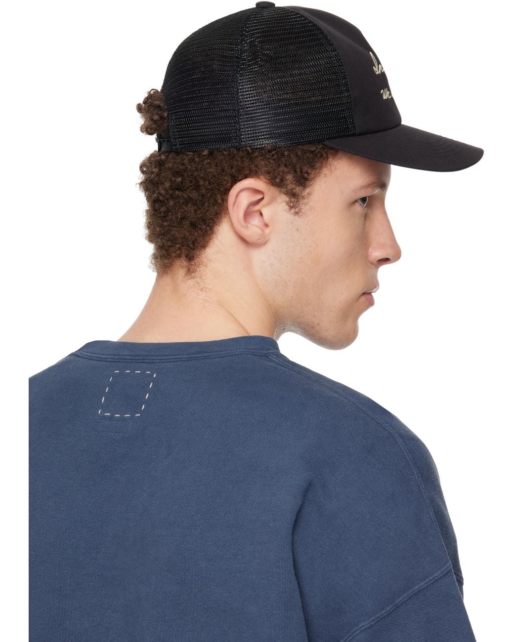 Visvim Blue Goodyear Ii Cap for men
