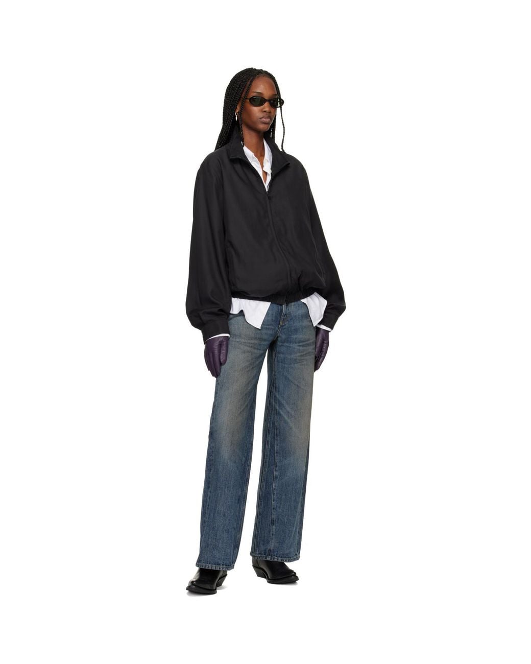 Our Legacy Black Treble Cut Jeans