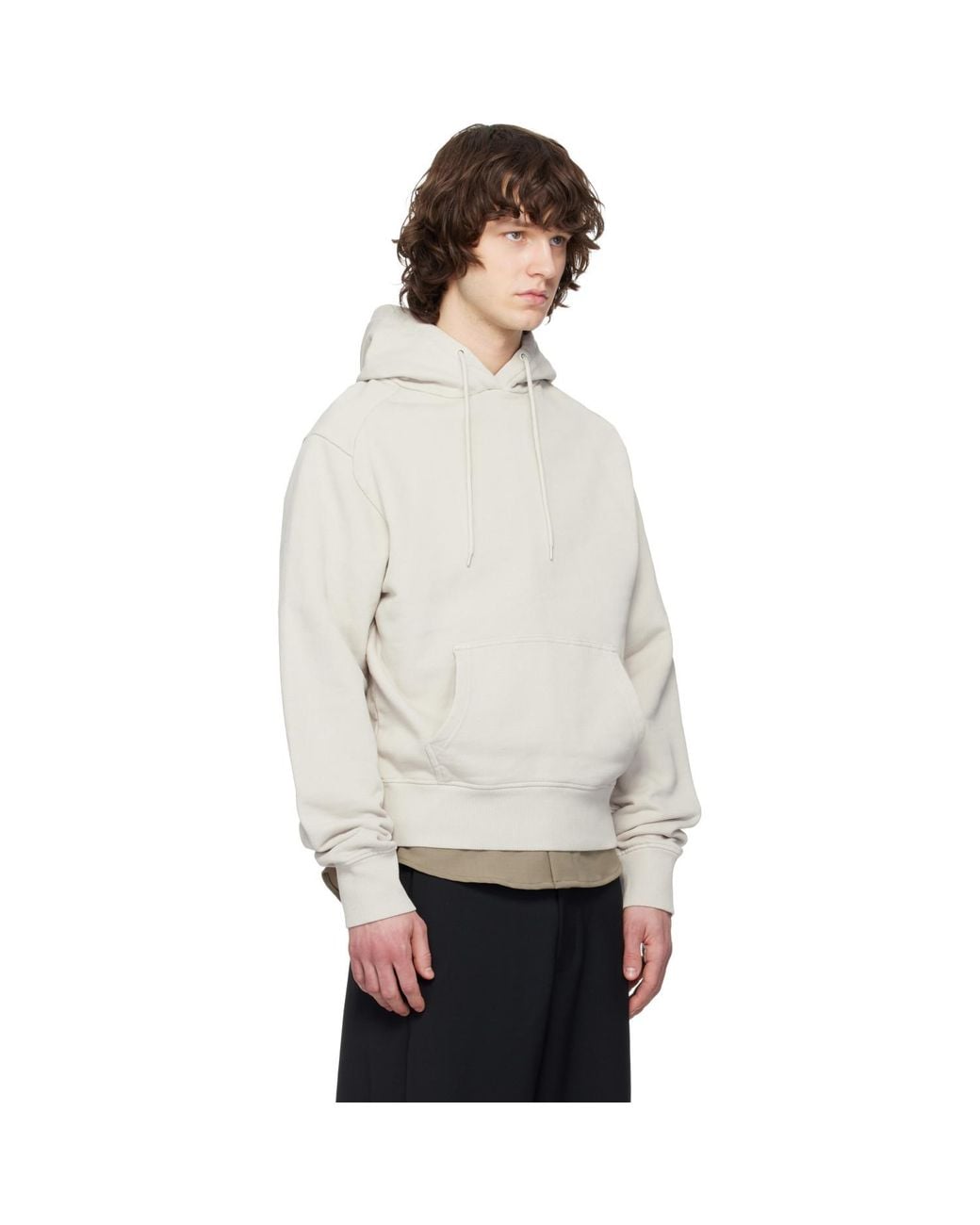 Entire studios White Off- Standard Hoodie for men