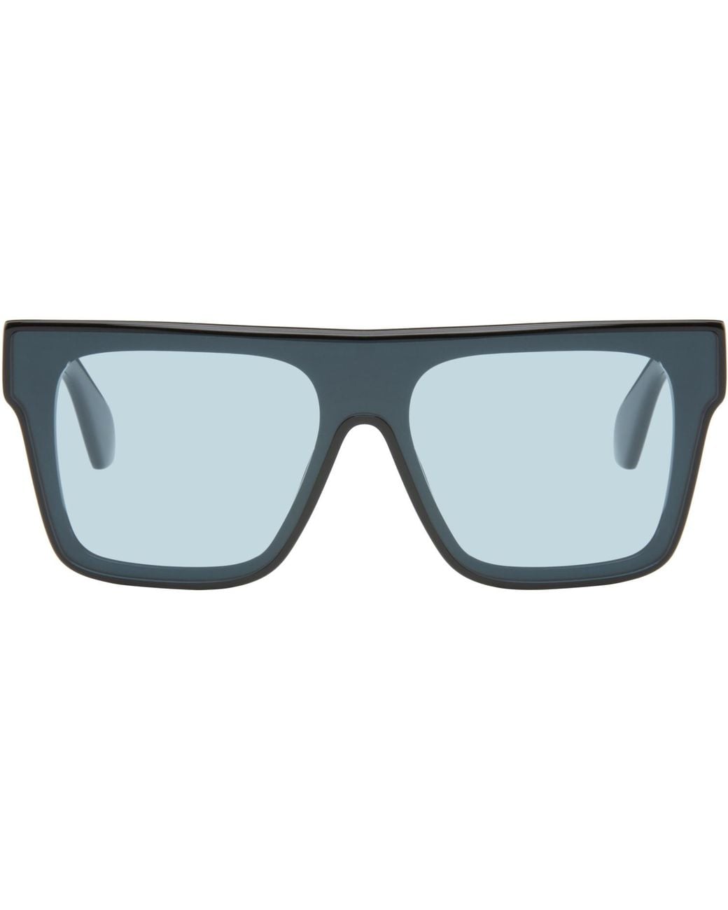 Off-White c/o Virgil Abloh Blue Columbus Sunglasses for men