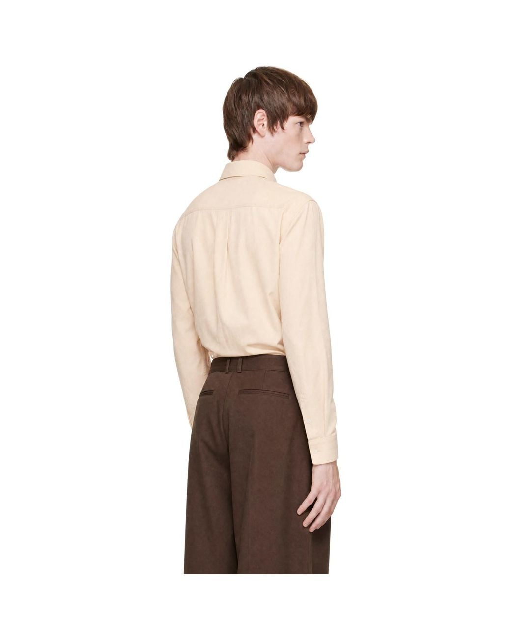 Lemaire Natural Fluid Shirt for men