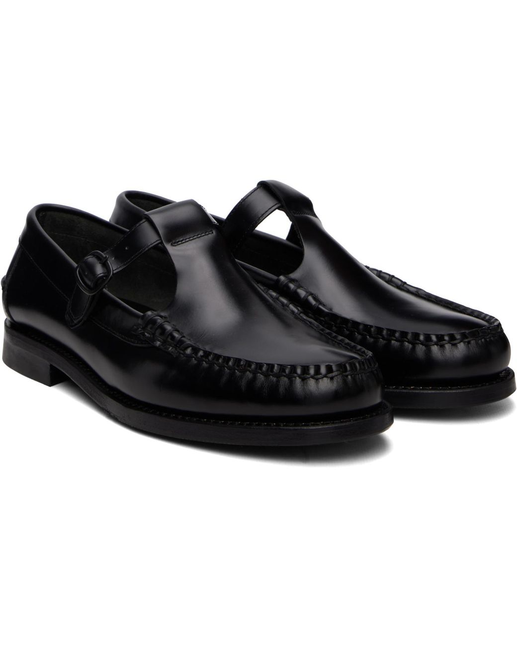 Hereu Black Alber Loafers for men