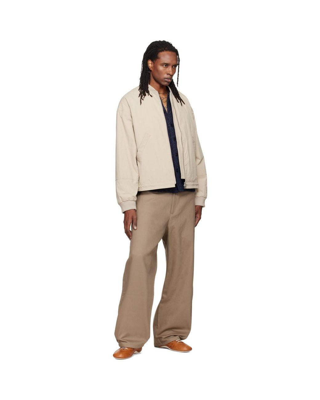 YMC Natural Basement Bomber Jacket for men