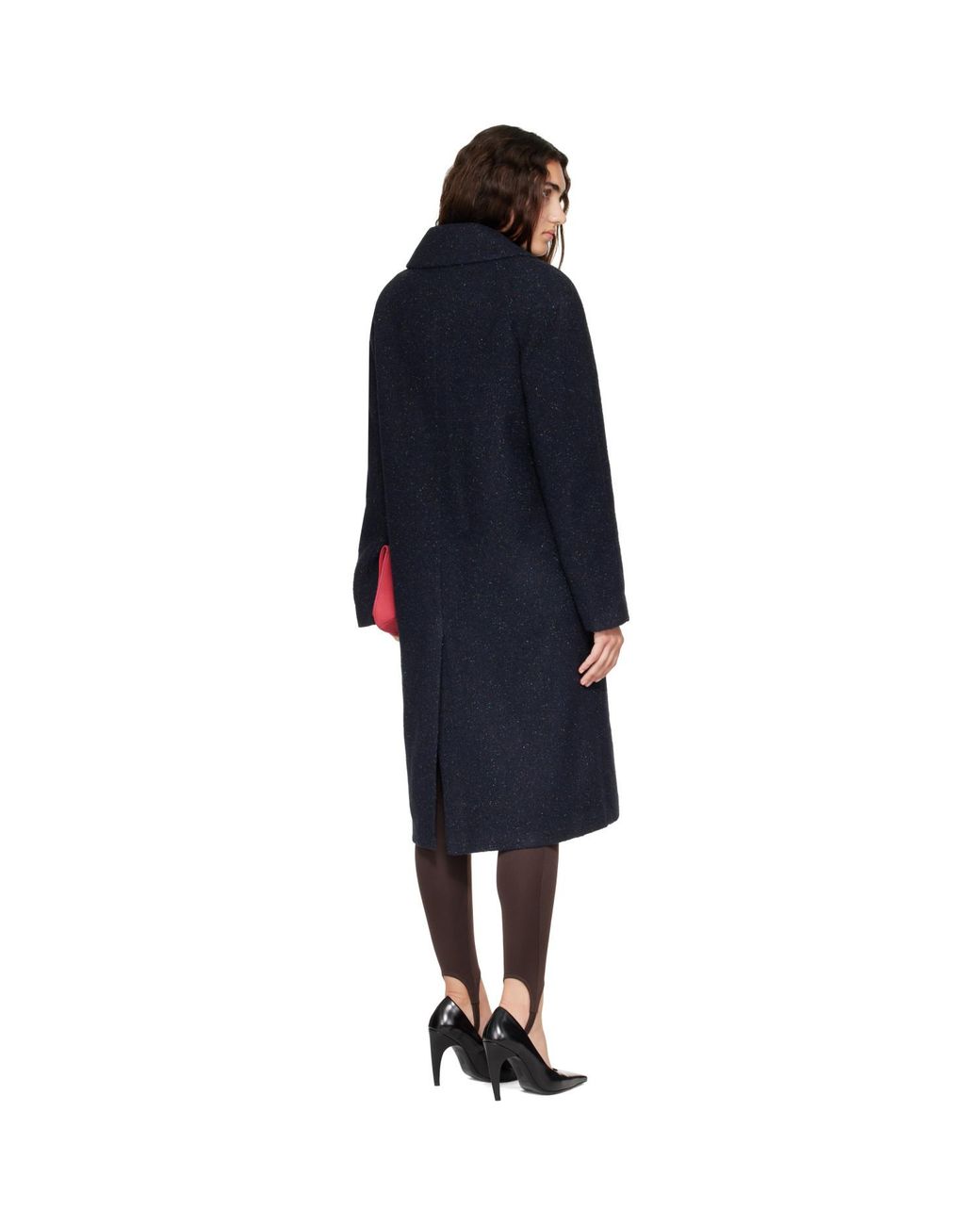 ShuShu/Tong Blue Oversized Long Coat