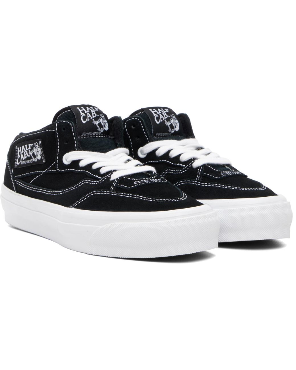 Vans Black Lx Half Cab Reissue 33 Sneakers for men